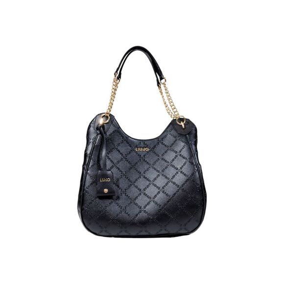 Liu Jo Handbags - Liu Jo S Hobo Logo Embossed Hobo Bag Women black Bags